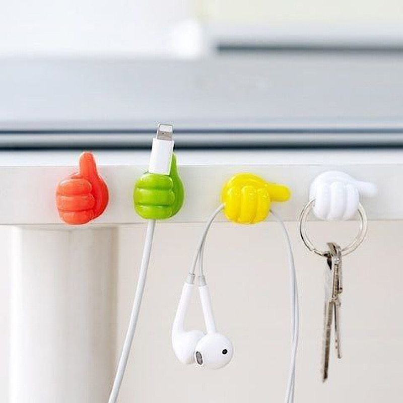 گیره فانتزی نگهدارنده سیم و کابل بسته 10 عددی